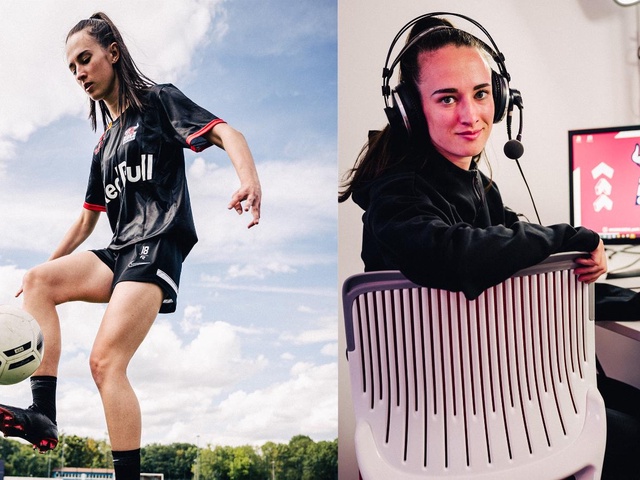 Nữ cầu thủ bóng đá đầu tiên trở thành VĐV FIFA chuyên nghiệp