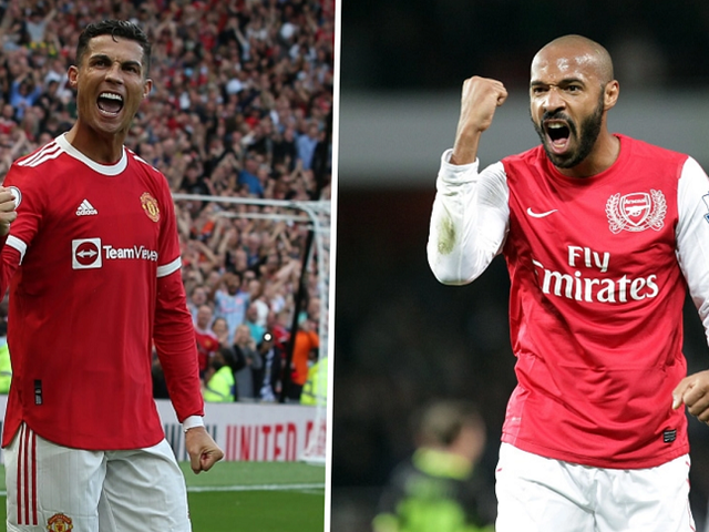 Cầu thủ xuất sắc nhất lịch sử Ngoại hạng Anh: Henry đánh bại Ronaldo
