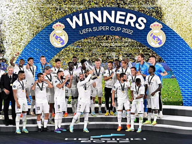 Real Madrid đoạt Siêu Cúp châu Âu khi Benzema đi vào lịch sử