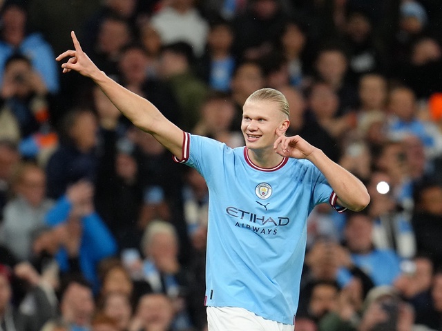 Haaland gây choáng về số bàn thắng ở Champions League cho Man City