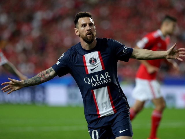 Messi giải quyết xong “món nợ” với Benfica ở Champions League