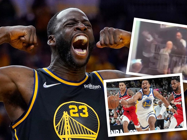Lộ video Draymond Green đấm thẳng mặt đồng đội Jordan Poole, nhiều cầu thủ Warriors bị sốc