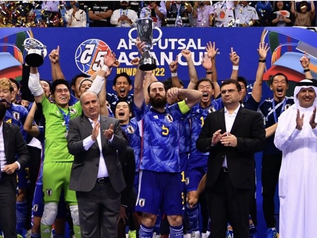Nhật Bản ngược dòng hạ Iran, lên ngôi vô địch futsal châu Á 2022