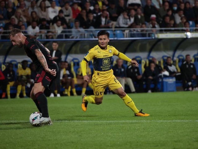 Quang Hải được chấm cao điểm thứ 2 sau bàn thắng lịch sử cho Pau FC