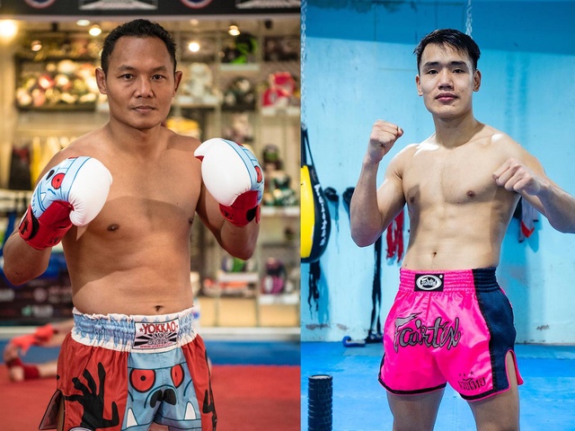 HCB SEA Games Nguyễn Doãn Long thượng đài cùng huyền thoại Muay Saenchai tại Thái Lan