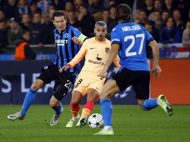 Nhận định, soi kèo Atletico Madrid vs Club Brugge: Hoàn thành mục tiêu