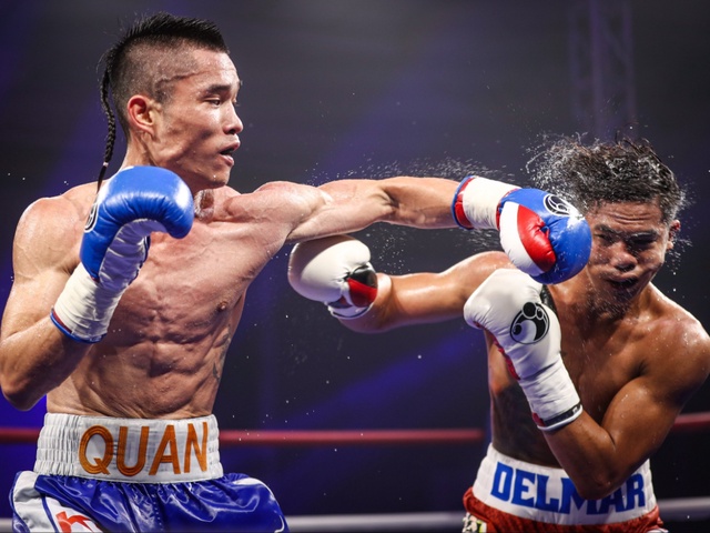 Đinh Hồng Quân sang lò Manny Pacquiao tập luyện trước trận bảo vệ đai IBF tháng 12
