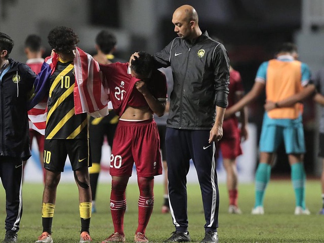 Cầu thủ Indonesia khóc nức nở khi không vượt qua vòng loại U17 châu Á 2023