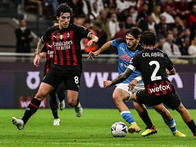 Đội hình ra sân dự kiến Napoli vs Milan: Osimhen vắng mặt 