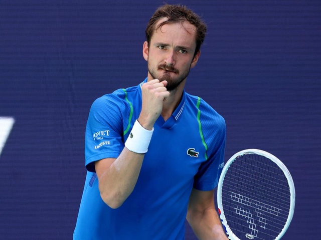 Chung kết Miami Open 2023: Daniil Medvedev vô địch