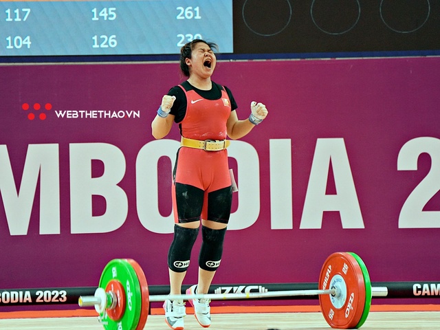 Không còn lực sỹ Hồng Thanh, cử tạ Việt Nam mất HCV SEA Games hạng 64 kg