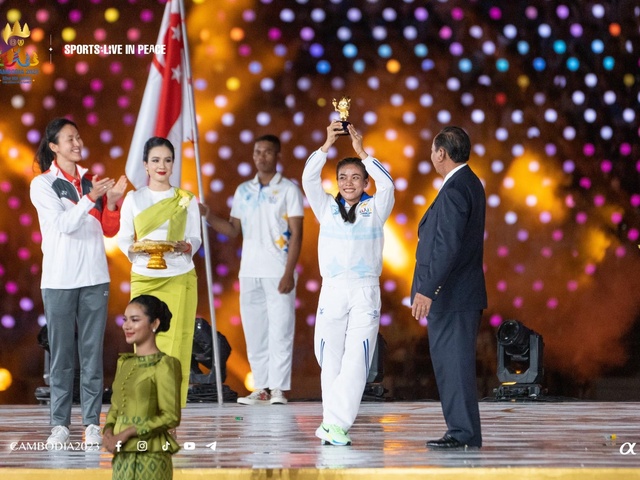 Võ sỹ Vovinam Campuchia nói tiếng Việt… như người Việt là nữ VĐV xuất sắc nhất SEA Games 32