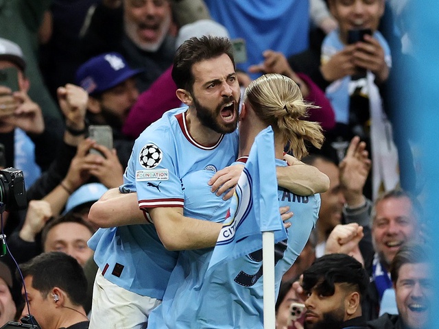 Man City áp đảo Real Madrid một cách khó tin ở Champions League