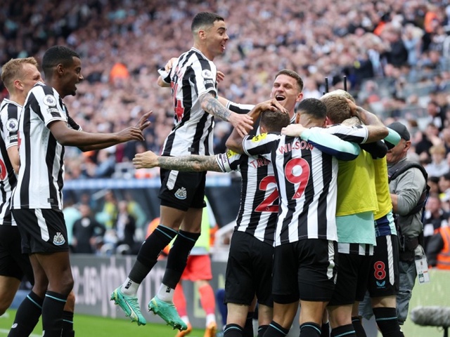 Newcastle chỉ còn cách suất dự Champions League một trận thắng