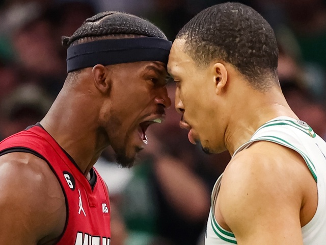 Jimmy Butler cùng Miami bừng tỉnh sau khi bị khích, huỷ diệt Celtics trong 6 phút Game 2