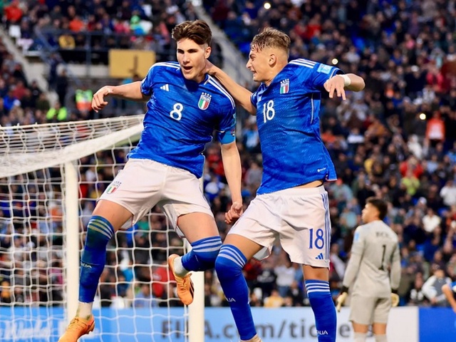 Casadei truyền cảm hứng giúp U20 Italia hạ gục U20 Brazil