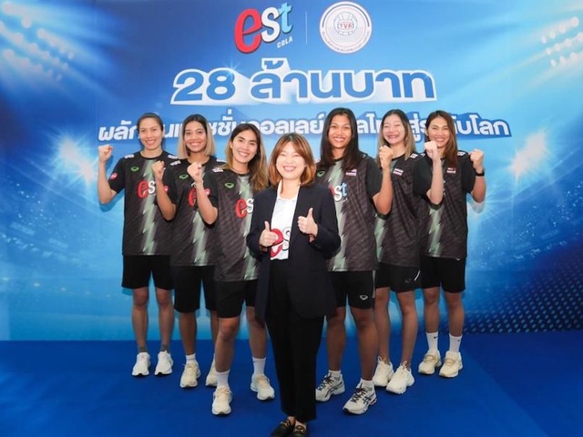 Bóng chuyền nữ Thái Lan nhận tài trợ khủng trước thềm VNL 2023