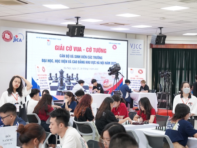 Giải Cờ vua, Cờ tướng các trường ĐH, HV&CĐ Hà Nội 2023: Sân chơi trí tuệ của môi trường sư phạm