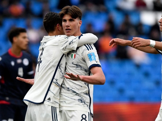 Casadei dẫn đầu Vua phá lưới, đưa U20 Italia giành quyền đi tiếp