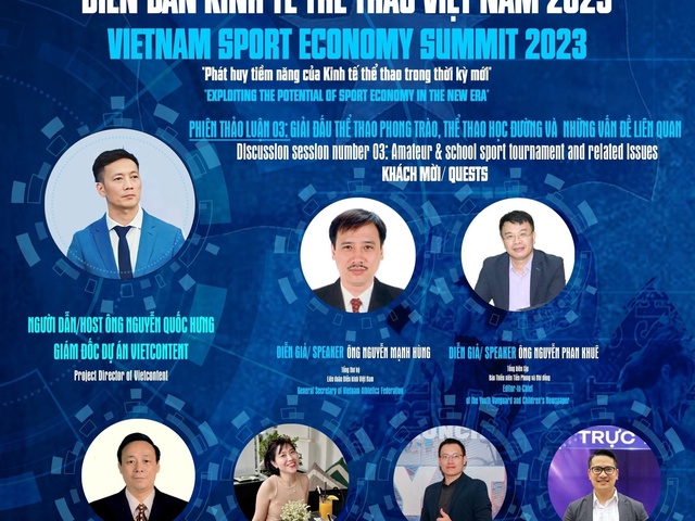 Diễn đàn Kinh tế thể thao: Phát huy tiềm năng của kinh tế thể thao