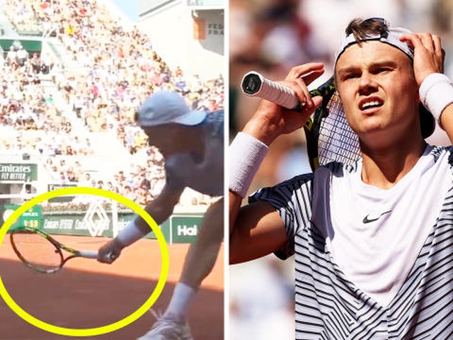 Holger Rune bị chỉ trích “không trung thực” để vào tứ kết Roland Garros 2023