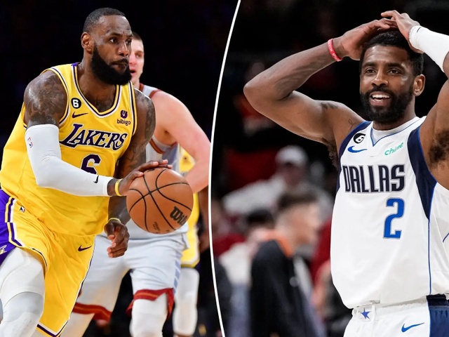Chuyển nhượng NBA: Kyrie Irving muốn kéo LeBron James rời khỏi Los Angeles Lakers?