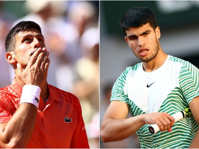 Bán kết Roland Garros 2023: Novak Djokovic đại chiến Carlos Alcaraz