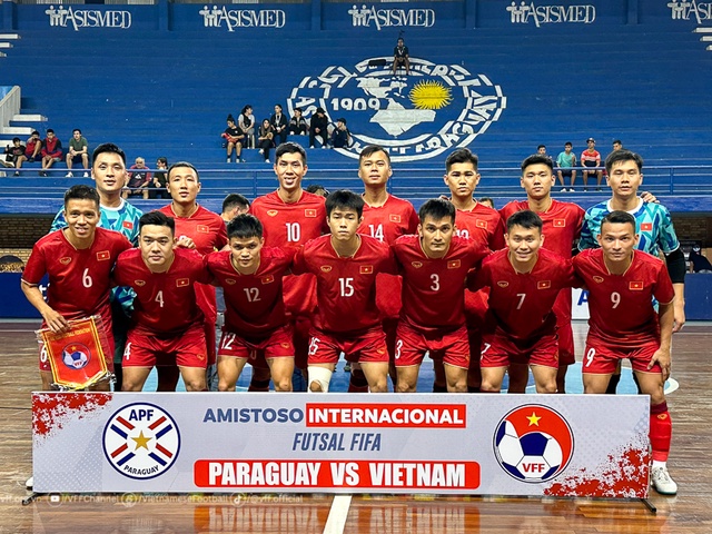 Futsal Việt Nam di chuyển sang quê hương của Messi, đối đầu nhà vô địch thế giới