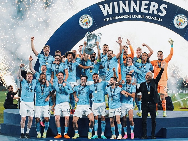 Đội hình Man City vô địch cúp C1 2023 gồm những ai?