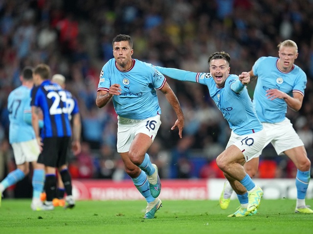 Kết quả chung kết Champions League 2023: Man City hoàn tất cú ăn ba