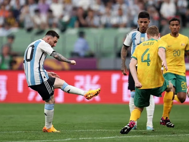 Messi lập siêu phẩm cho Argentina bằng bàn thắng nhanh nhất sự nghiệp 