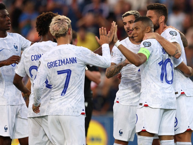 Kết quả Vòng loại EURO 2024: Anh và Pháp thắng đậm