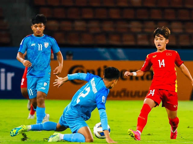 U17 Việt Nam hoà đáng tiếc trong ngày ra quân VCK U17 Châu Á 2023