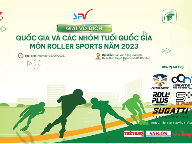 Khởi tranh giải Giải vô địch quốc gia và các nhóm tuổi quốc gia môn Roller Sports 2023