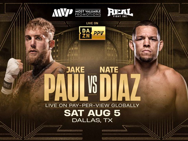 Nate Diaz đòi đổi luật để đánh Boxing với Jake Paul