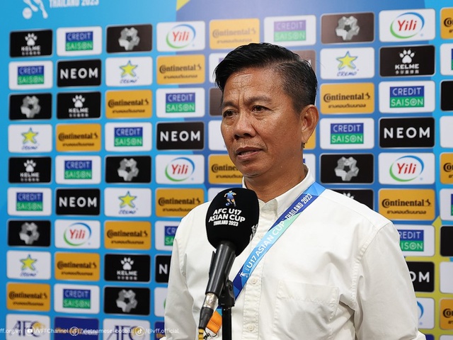Bị loại ở U17 châu Á 2023, HLV Hoàng Anh Tuấn khen U17 Việt Nam