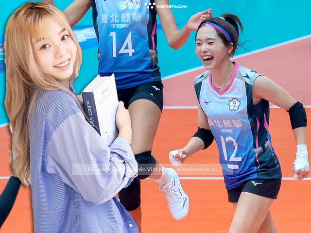 Mỹ nhân bóng chuyền Đài Bắc Trung Hoa tại AVC Challenge Cup: Khi tài năng song hành cùng sắc đẹp