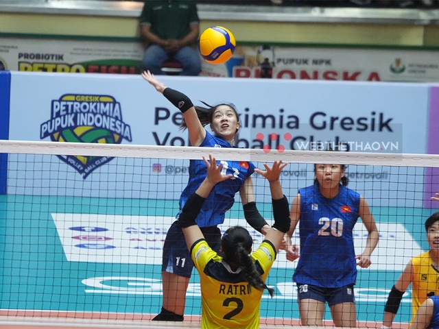 Kiều Trinh hóa người hùng, bóng chuyền nữ Việt Nam lên ngôi vô địch Chung kết AVC Challenge Cup 2023