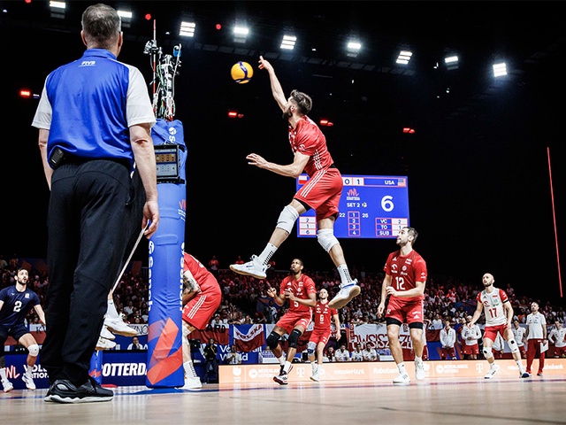 Trực tiếp giải bóng chuyền VNL 2023 ngày 25/6: Ý vs Ba Lan; Pháp vs Brazil