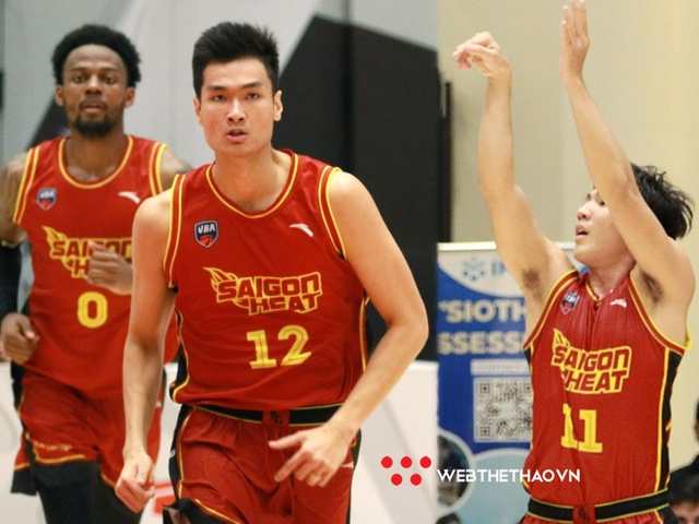 Võ Kim Bản cùng Saigon Heat quân bình kỷ lục 3 điểm, nối dài mạch bất bại ở VBA 2023
