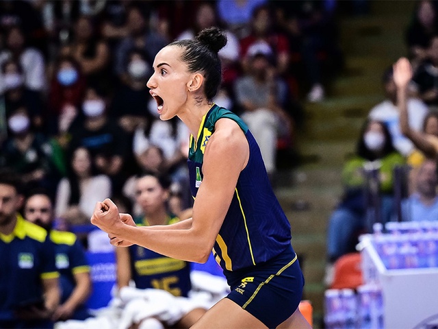 Gabi trở lại ấn tượng, Brazil đòi lại món nợ tại chung kết VNL 2022