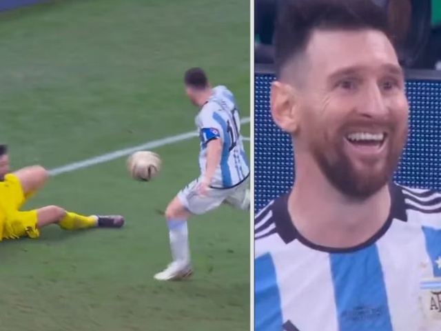 FIFA chia sẻ hình ảnh độc quyền về bàn thắng của Messi ở chung kết World Cup