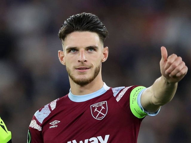Arsenal trả giá kỷ lục cho Declan Rice để đánh bại Man City