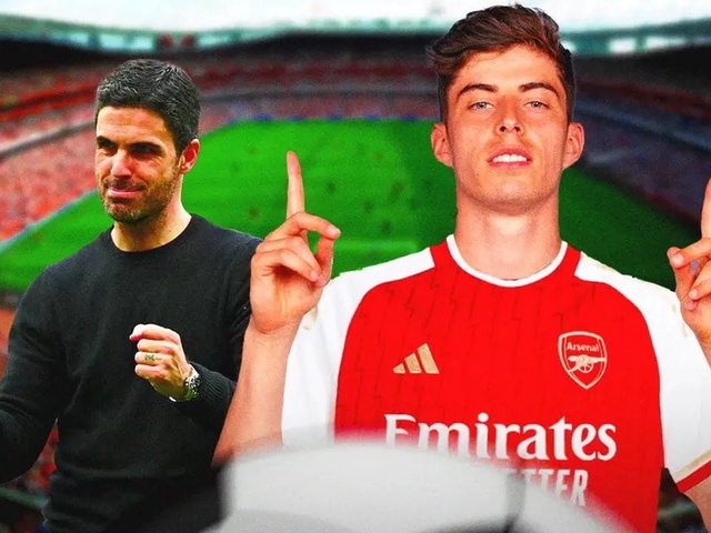 Havertz chơi ở đâu trong đội hình Arsenal với hàng tiền vệ mới?