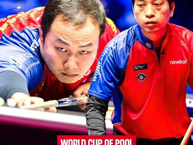 World Cup of Pool ngày 30/6: Dương Quốc Hoàng, Nguyễn Anh Tuấn dừng bước đáng tiếc