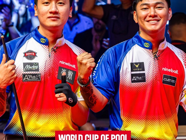 Kết quả tứ kết World Cup of Pool 2023 ngày 2/7: Bán kết ghi tên người Đức và Philippines