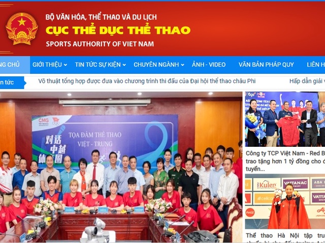 Tổng cục Thể dục Thể thao chính thức chuyển sang mô hình Cục TDTT từ hôm nay ngày 1-7