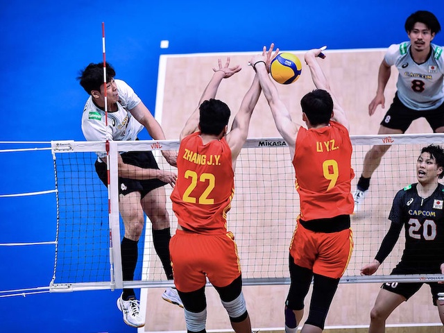 Toát mồ hôi hột trước Trung Quốc, bóng chuyền Nhật Bản vẫn bất bại tại VNL 2023
