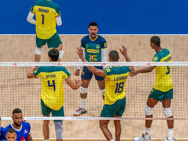 Trực tiếp bóng chuyền VNL 2023 ngày 4/7: Brazil vs Ý; Nhật Bản vs Trung Quốc