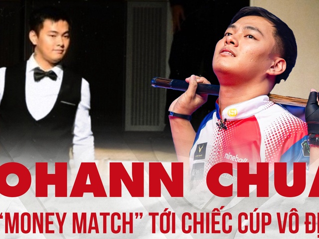 Johann Chua – từ “money match” tới chiếc cúp vô địch World Cup of Pool 2023
